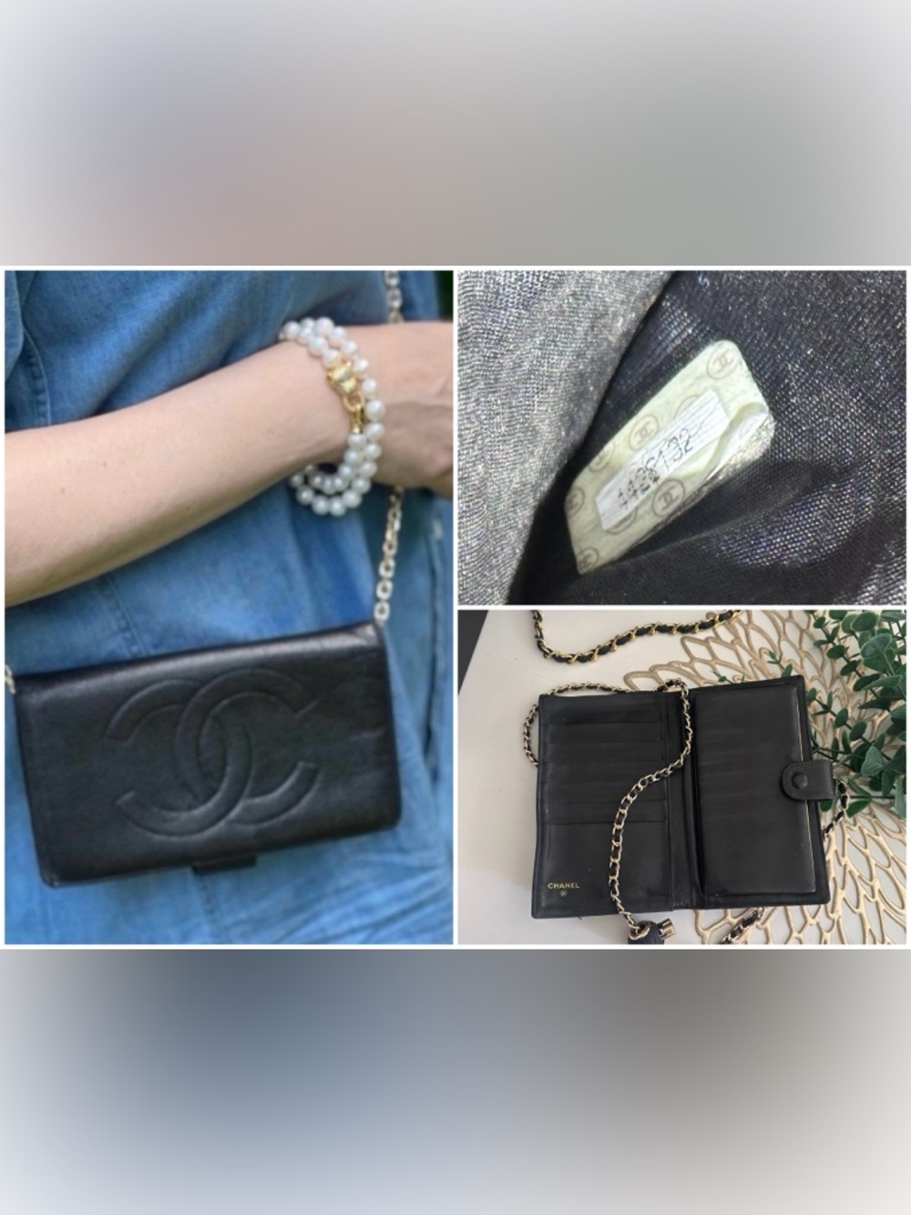CHANEL Classic Flap Leather Mademoiselle Bag Black - Picture 15 of 16